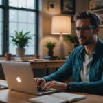 Lunettes anti-lumière bleue : une solution essentielle pour protéger vos yeux à l’ère du numérique