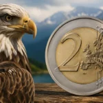 Pièce de 2 euros avec un aigle : origine et valeur