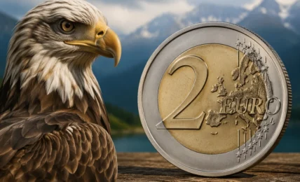 Pièce de 2 euros avec un aigle : origine et valeur